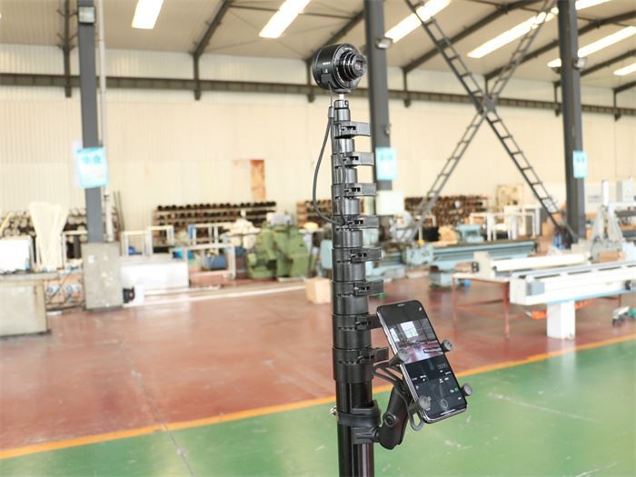 10M Teleskopický Sloup Fotoaparátu Pro Inspekci Nemovitostí A Fotografování