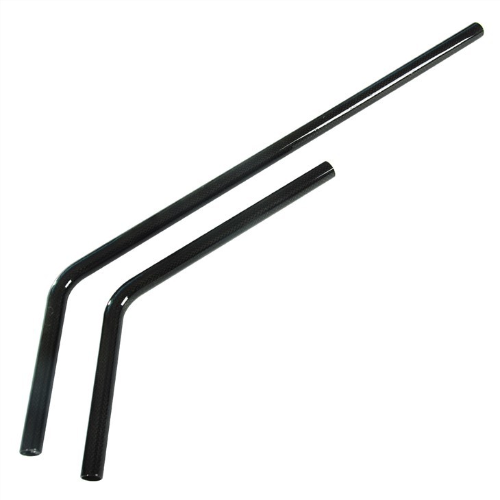 Kolfiber Krökt Rör