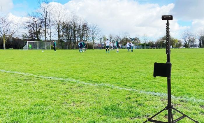System der teleskopischen Sportkamera
